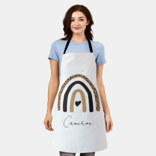 Cute Rainbow Leopard Pattern Schort