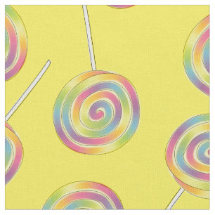 Cute Rainbow Lollipops Kinder Snoep Stof