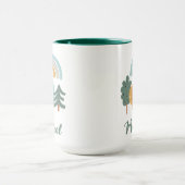 Cute Rainbow Magic Forest Mok (Midden)