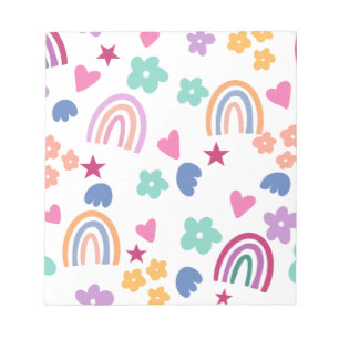 Cute Rainbow Notitieblok