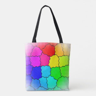 Cute Rainbow-patroon Draagtas