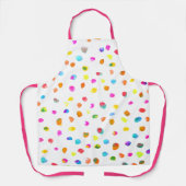 Cute rainbow poka dots arty schort (Voorkant)