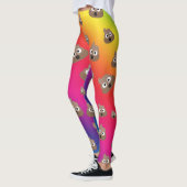 Cute Rainbow Poop Emoji Pattern Leggings (Links)