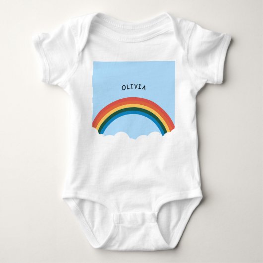 Cute Rainbow Romper (Voorkant)