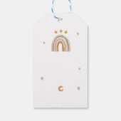 Cute Rainbow Stars Hearts Cadeaulabel (Achterkant)