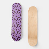 Cute random Eggplant Patroon Sierkussen iPad Pro Skateboard (Voorkant)