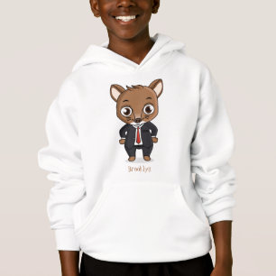 Cute rat cartoon illustratie