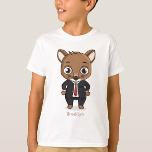 Cute rat cartoon illustratie t-shirt
