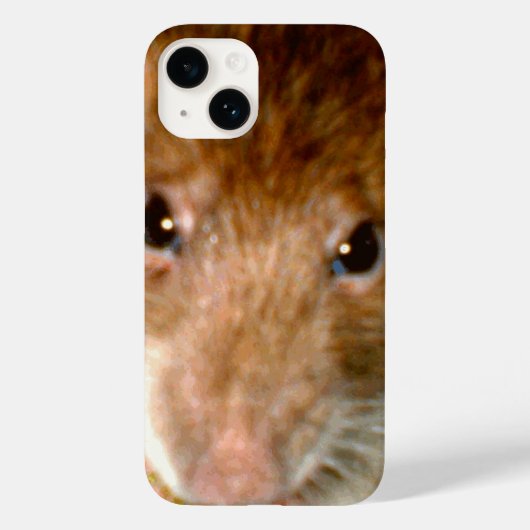Cute Rat Face Case-Mate iPhone Case (Achterkant)