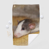Cute Rat Golfhanddoek (Insitu)