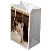 Cute Rat Medium Cadeauzakje (Achterkant Gekanteld)
