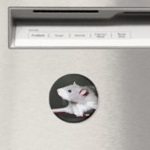 Cute Rat schilderij Magneet (Insitu (Vaatwasser))