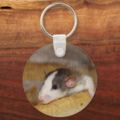Cute Rat Sleutelhanger (Voorkant)