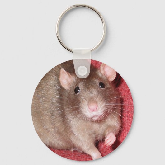 Cute Rat Sleutelhanger (Voorkant)