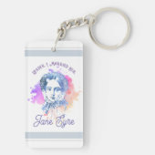 Cute Reader I Married Him Jane Eyre Portrait Sleutelhanger (achterkant)