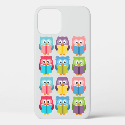 Cute reading owls Case-Mate iPhone case (Achterkant)