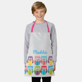 Cute reading owls schort (Gedragen)