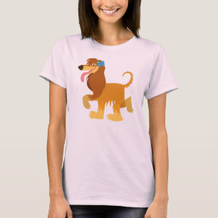 Cute Ready Cartoon Afghan Hound Women T-Shirt