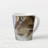 Cute Realistic Cat Face Coffee Mug (Angle droit)