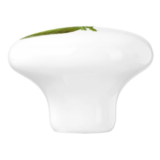 Cute Red aardbery Keramische Knop (Zijkant)