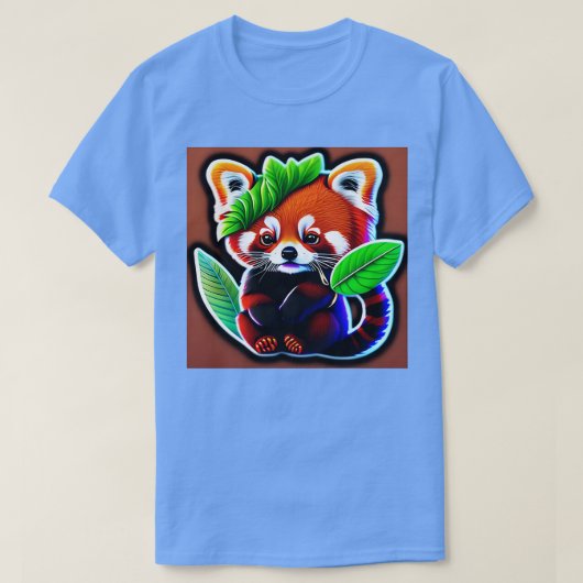 Cute Red Ba T-shirt (Design voorkant)