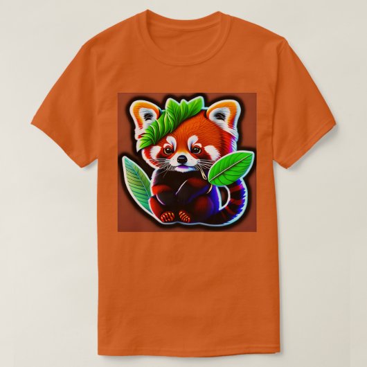 Cute Red Ba T-shirt (Design voorkant)