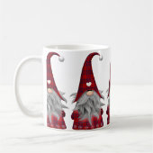 Cute Red Buffalo Pset-kerstgenoom Koffiemok (Links)