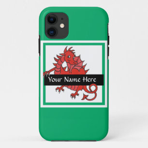 Cute Red Dragon iPhone 5/5s Hoesje aan Personalise