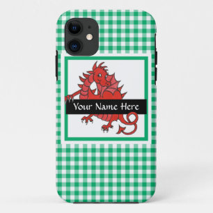 Cute Red Dragon iPhone 5/5s Hoesje aan Personalise