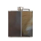 Cute Red Fox Heupfles (Achterkant)