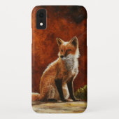 Cute Red Fox in de zon Case-Mate iPhone Case (Achterkant)