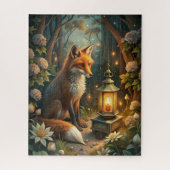 Cute Red Fox Legpuzzel (Verticaal)