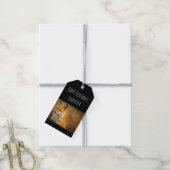 Cute Red Fox Wilde Natuur Cadeaulabel (Met Touw)