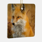 Cute Red Fox Wilderness Natuur Keramisch Ornament (Rechts)