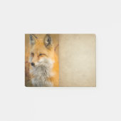 Cute Red Fox Wilderness Natuur Post-it® Notes (Voorkant)
