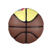 Cute red happy stapler cartoon basketbal (Rechts)