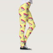 Cute red happy stapler cartoon leggings (Rechts)