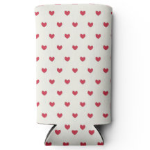 Cute Red Hearts Patroon