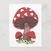 Cute Red Mushroom Briefkaart (Voorkant)