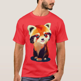 Cute Red Panda 11 T-shirt