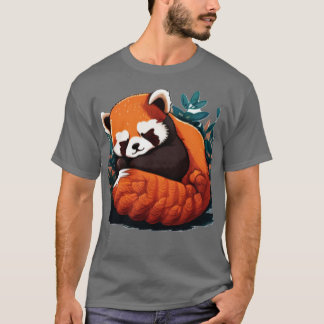 Cute Red Panda 2023 v5 T-shirt