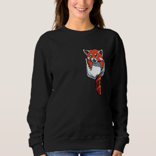 Cute Red Panda Pocket Red Panda Trui