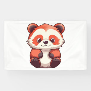 Cute Red Panda Spandoek