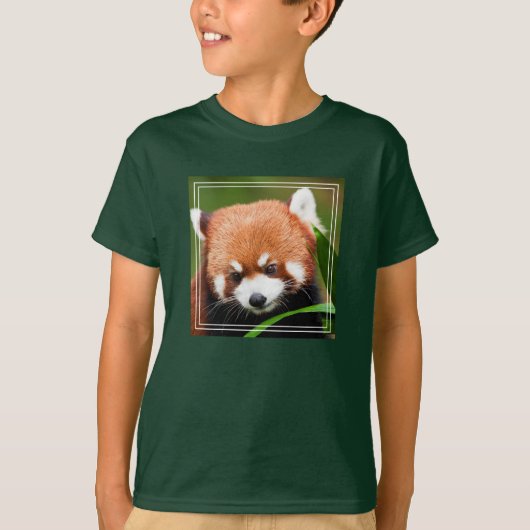 Cute Red Panda T-shirt (Voorkant)