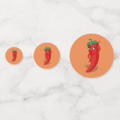 Cute Red Pepper Diva Confetti (Voorkanten)