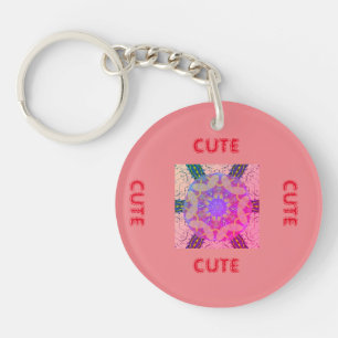 CUTE_RED_PINK SLEUTELHANGER