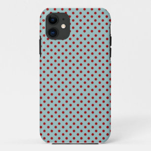 Cute Red Polka Dot iPhone 5 Hoesje