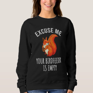 Cute Red Squirrel Neemt u me niet kwalijk dat uw g Trui