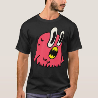 Cute Red Surprised Monster die de 2 toont T-shirt
