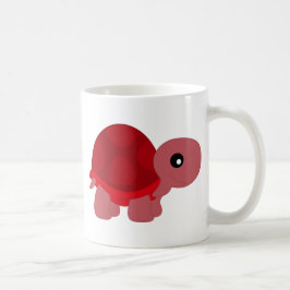 Cute Red Tortoise Koffiemok